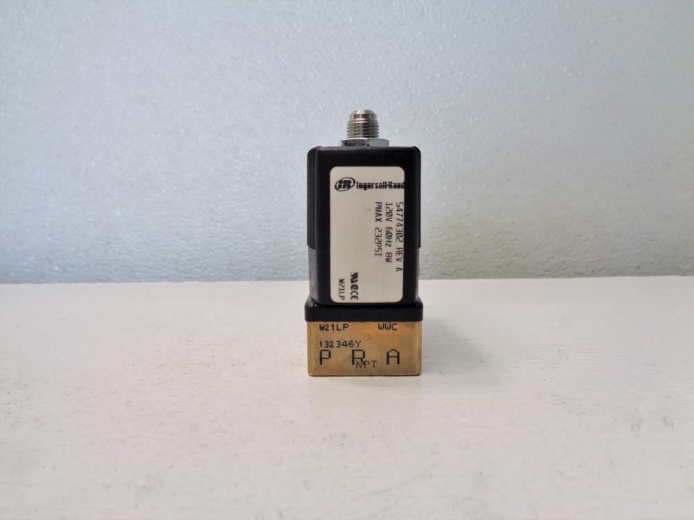 Ingersoll Rand 1/4" NPT Solenoid Plunger Valve 54774302